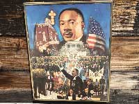Martin Luther King, Jr March on Washington キング牧師 ワシントン大行進 額入りポスター