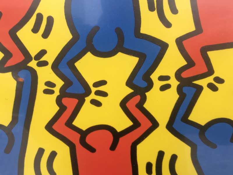 Vintage Keith Haring Pop Art/L[XwO |bvA[g hCc vg