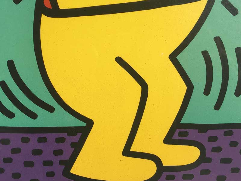 Vintage Keith Haring Pop Art/L[XwO |bvA[g hCc vg