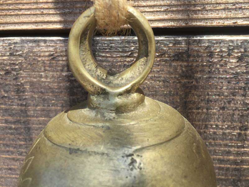 Antique、Used Tibetan Cow Bell、チベットのカウベル、ドアベル