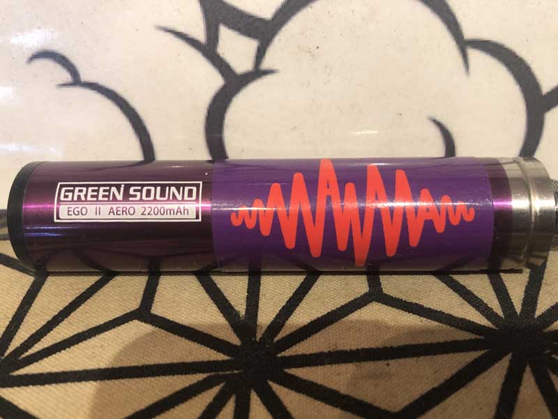Green Sound EGO II AERO Mod 2200mAhAO[TEhI[gptCBDyACBDJ[gbW