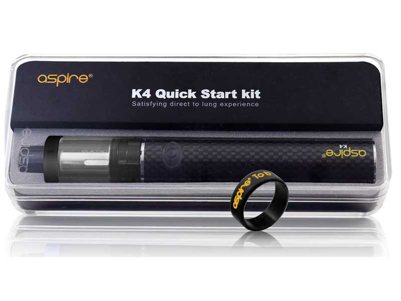 電子タバコ Aspire サブオーム、K4 Quick Starter Kit 2000ｍAh 、スティックタイプのスターターキット