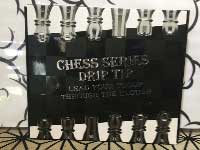 KIZOKU Chess Series 510 Drip Tip 6pcs/510 規格 pack 貴族 チェスセット