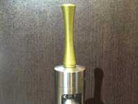 Vape アクセサリー/Aluminum Long Drip Tip 510接続 アルミ製 ロングドリップチップ、Yellow