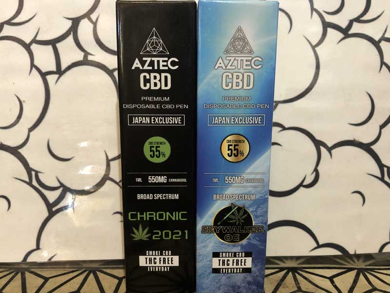 AZTEC Cartridge CBD 550mg/55%/1ml AXeJu[hXyNgJ[gbW g؂
