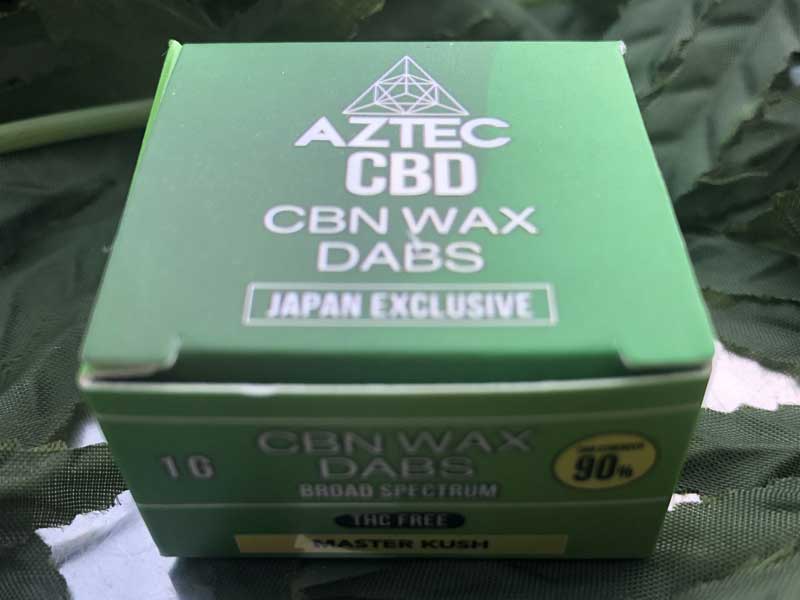 AZTEC CBD/ CBN WAX AXeJ CBN bNX 1g CBNZx90% CBDZx5% 