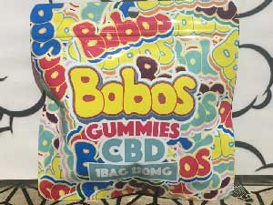 Bobos CBD GUMMIES CBD 150MG(25mgx6粒)ボボス CBDグミ、ヨーグルト、マンゴー味