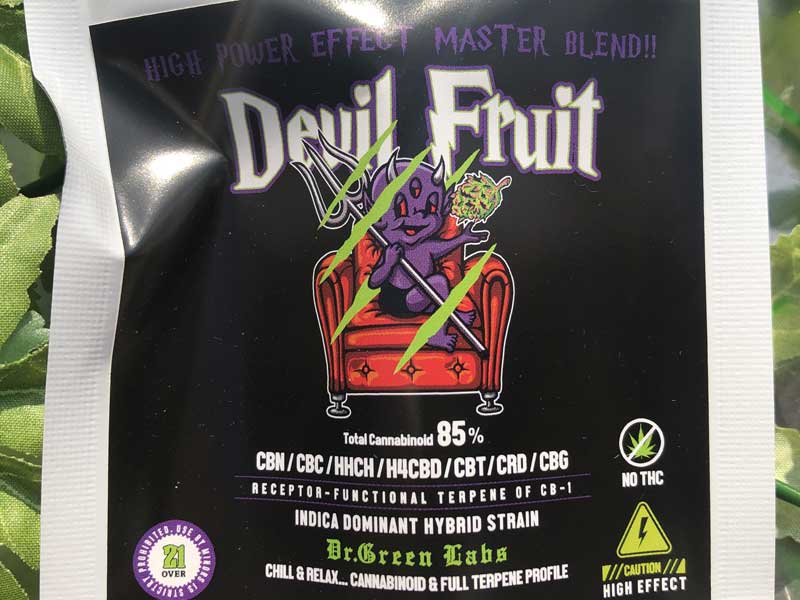 Dr.Green Labs/HIGH POWER EFFECT CANNABINOID/DEVIL FRUIT HHCH 15%CfBJD̃nCubh