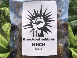 Knockout ノックアウト HHCH Edibles Gummy HHCHハードグミ　HHCH 30mg x 10粒 COLA味