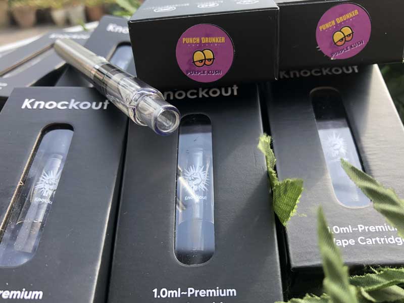 KNOCKOUT PUNCH DRUNKER（パンチドランカー）Purple KushTHCH 70% THCH リキッド 1ml