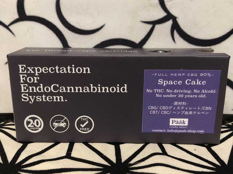 Paak Canna Medic p[NJifBbN CBGD twv Lbh 90% Space Cake 0.5ml