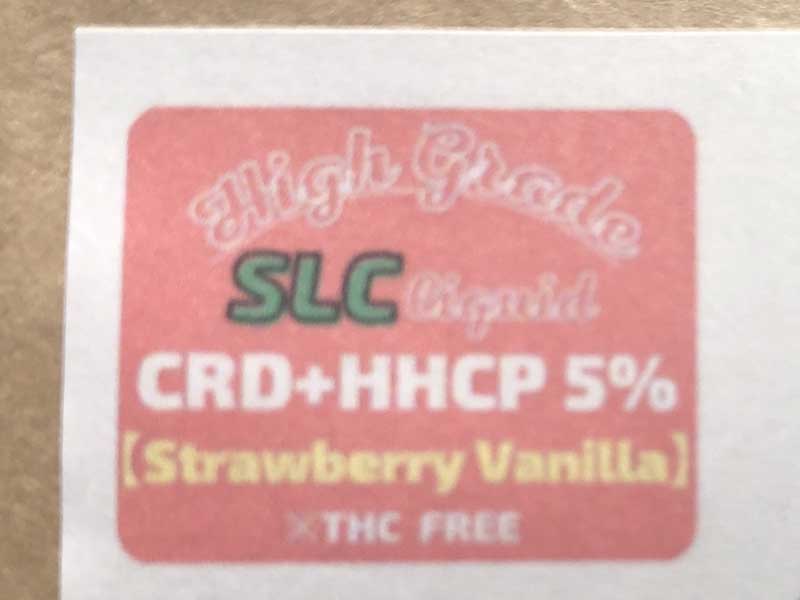 Second Life CBD/HHCP & CRD Lbh/Strawberry Vanilla 1ml HHCP 5%Ag[^900mg