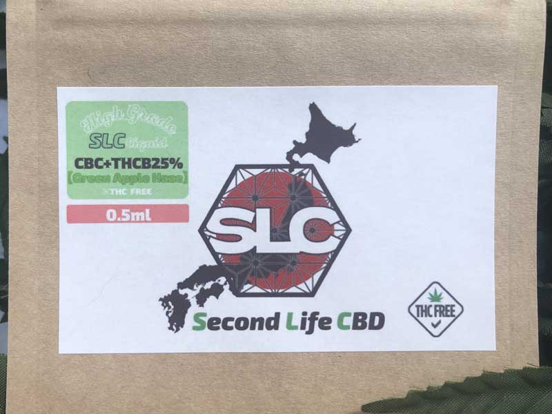 Second Life CBD/THCB 25% Lbh/Green Apple Haze 0.5ml & 1ml CBCD SativaATeBo