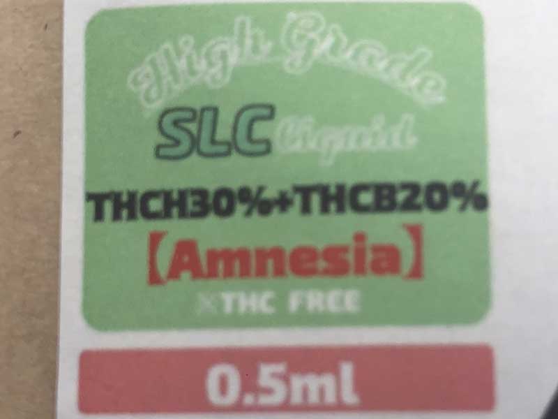 Second Life CBD/THCH 30% & THCB 20% Lbh/Amnesia  0.5ml & 1ml Sativa