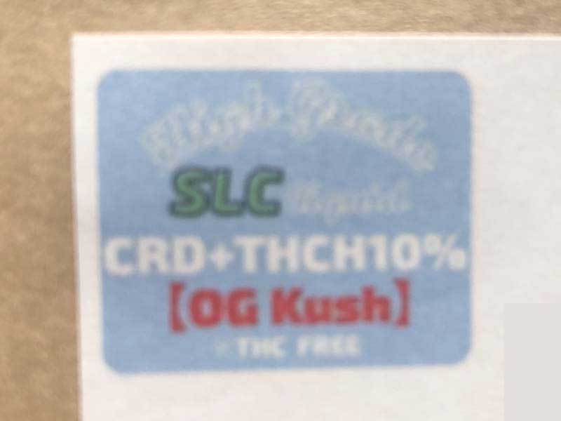 Second Life CBD/THCH & CRD Lbh/OG KushATHCH 10%Ag[^900mg