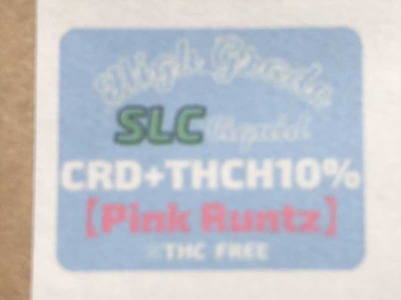 Second Life CBD/THCH & CRD Lbh/Pink Runtz 1ml & 0.5ml THCH 10%Ag[^900mg