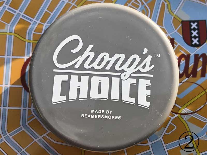 Chong's CHOICE Grinder、チョンズチョイス 3パーツアクリルグラインダー Cheech & Chong Goods