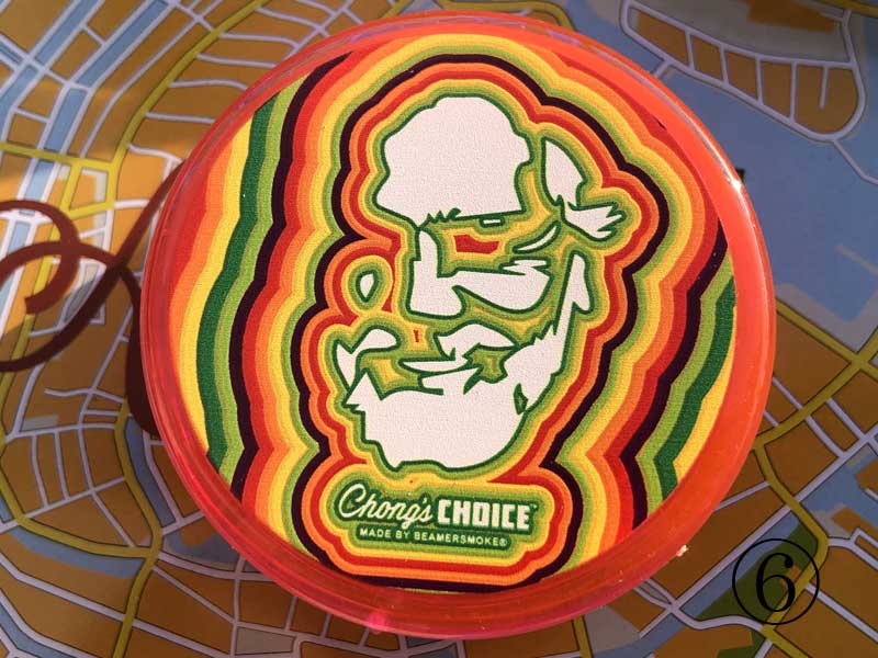 Chong's CHOICE Grinder、チョンズチョイス 3パーツアクリルグラインダー Cheech & Chong Goods