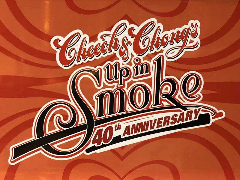 Cheech and Chong 40th Anniversary METAL TRAY `[` ItBV 40NLOi