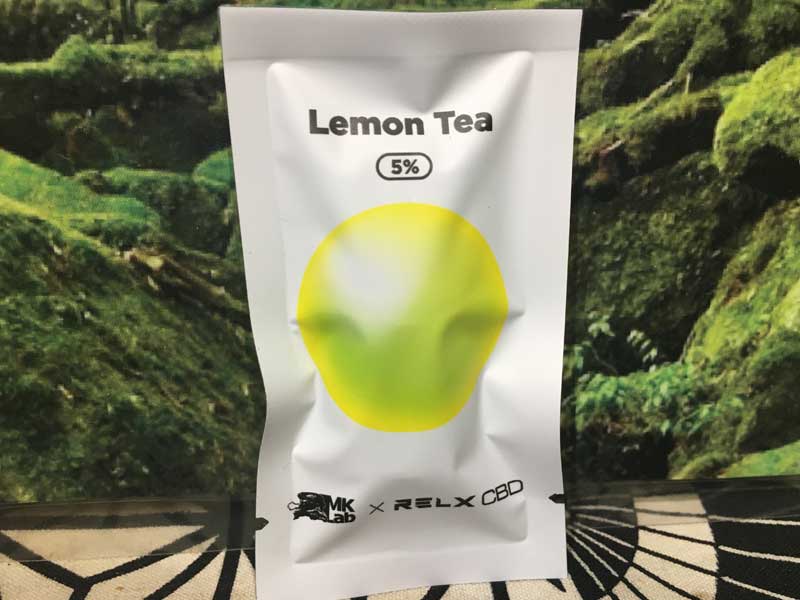 MK LAB x RELX CBD　カートリッジ Lemon Tea (レモンティー)2本セット