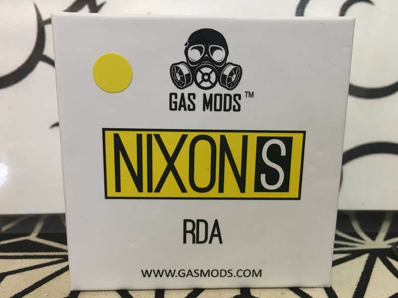 GAS MODS NIXON S RDA ガスモッズ RDA ウルテムキャップ ドリッパータイプのアトマイザー