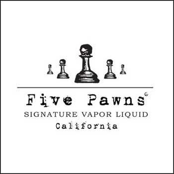 Made in USA VAPE界のロールスロイス最高級 e-liquid、Five Pawns、ファイブポーンズ