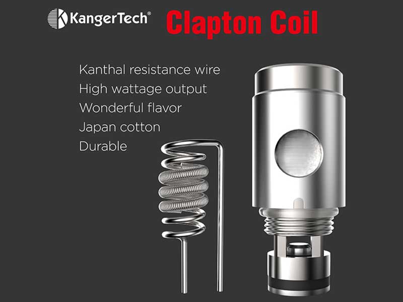 KangerTech Replacement DRIP Coil、ドリップボックス 交換用コイル、 プリビルド コイルset