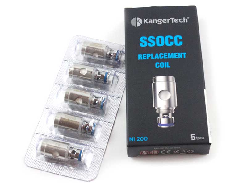 KangerTech Replacement Coil /SSOCC Ni200 0.15 Ω 5個set