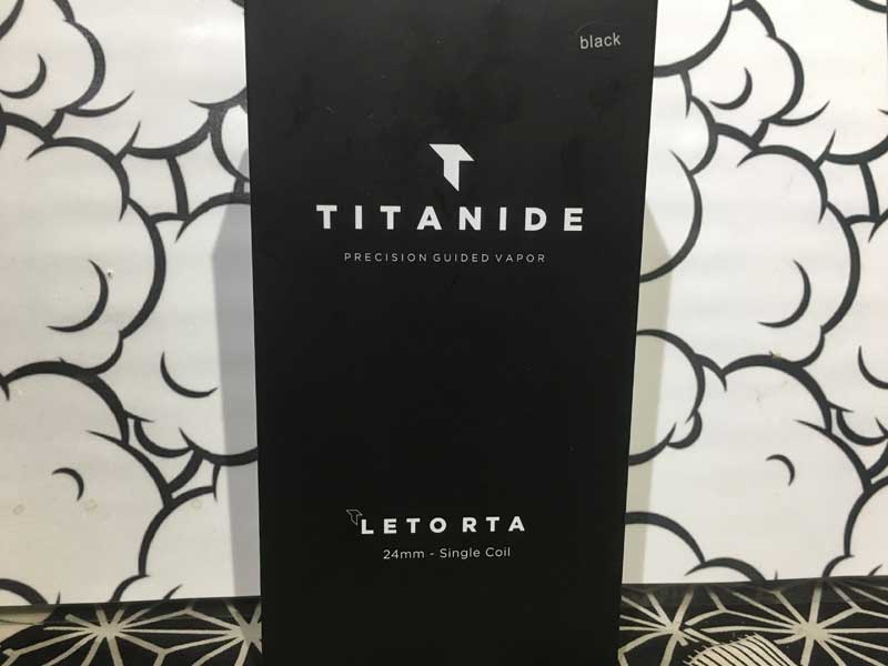 フランス製 TITANIDE LETO RTA 24mm チタニド レト RTA アトマイザー 