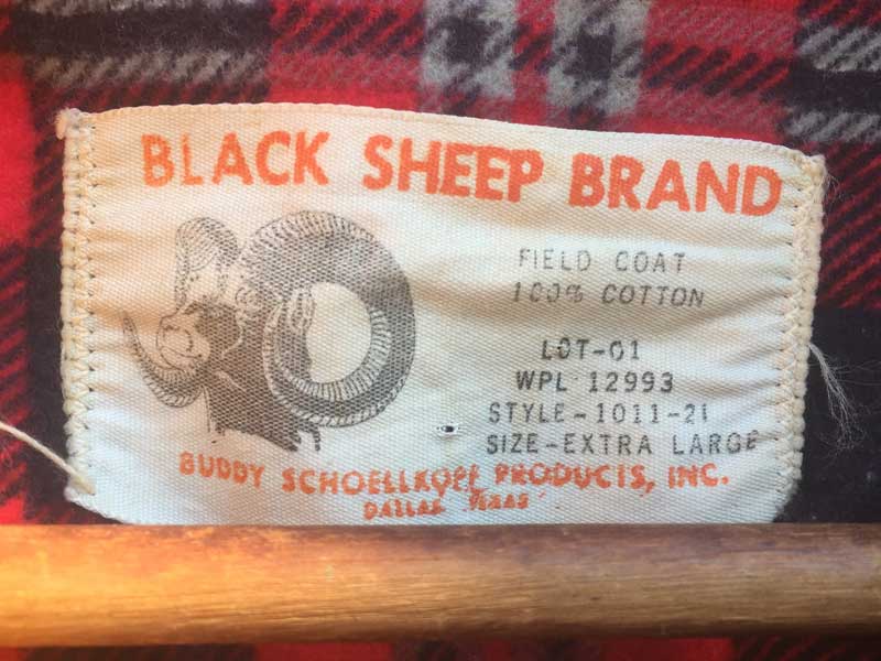 Vintage Deadstock Black Sheep Brand Hunting JKT re[W fbhXgbN neBO WPbg