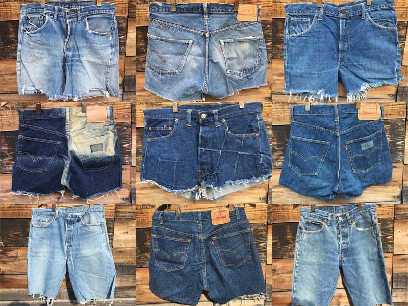 Vintage、Used LEVI'S Short Pants ビンテージ リーバイス ショートパンツ、カットオフジーンズ menu