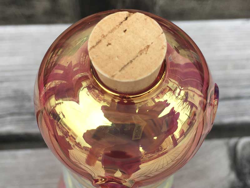 新品 Send Up Art Glass Incense Holder、Case/センドアップアートガラス製のお香ホルダー、ケース