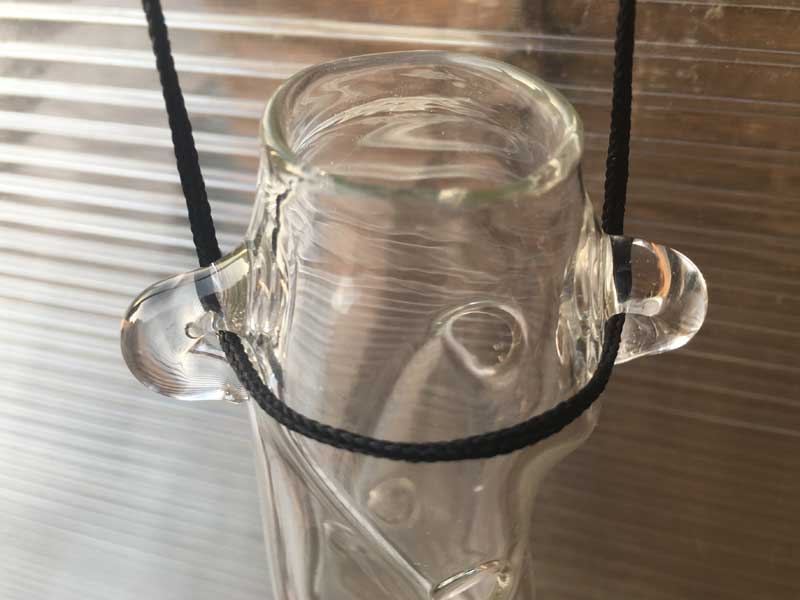新品 Art Glass Incense Burner Twist アートガラスのツイスト インセンスバーナー お香立て