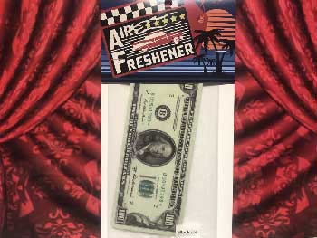 US Air Freshner/ETC/US 100 dollar