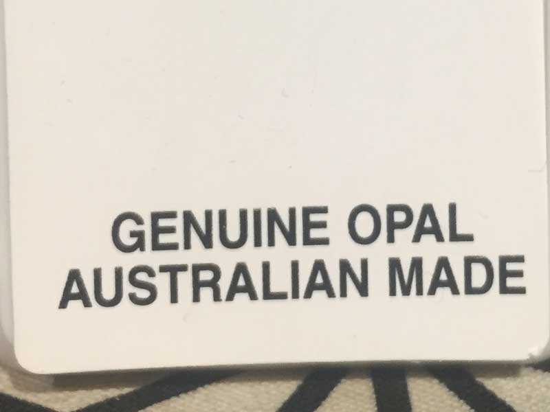 新品 AUSTRALIA オーストラリア産のオパールを使用した、ブックマーク、しおり