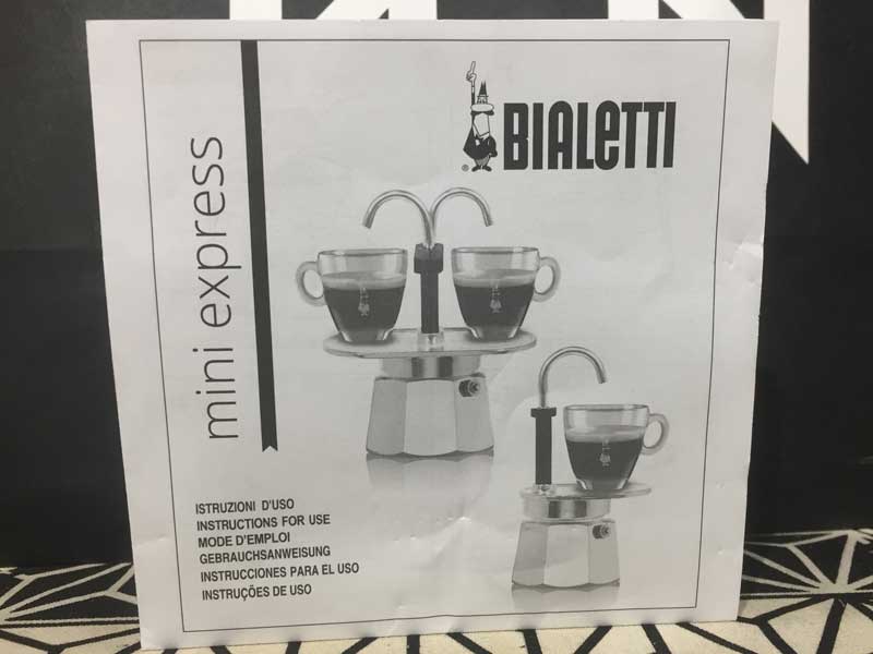 新品 イタリア物 Bialetti 2cup Mini Express ビアレッティ ミニエクスプレス 2カップ エスプレッソメーカー