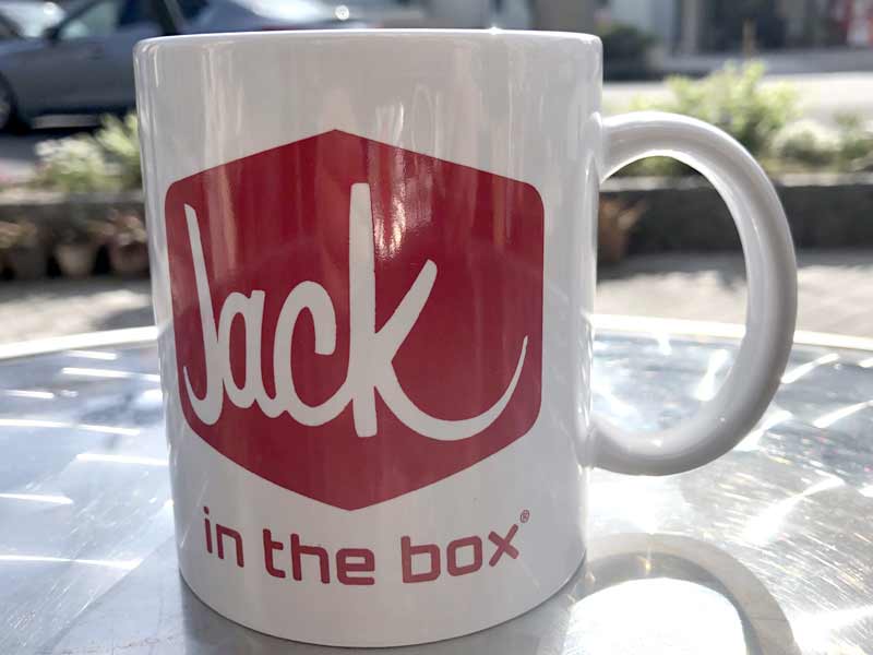 Jack in the box MUG Cup、STADIUM CUP、ジャックインザボックス マグカップ、スタジアムカップ