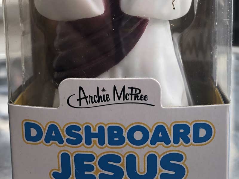 DASHBOARD JESUS、Bobbing Head、ダッシュボード ジーザス、神様キリストの首振り人形