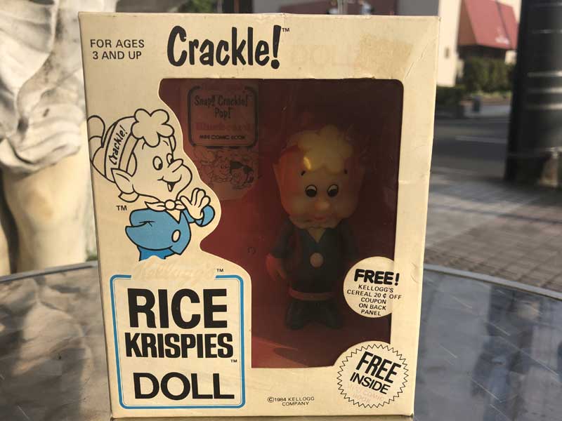 1984's Deadstock Kellogg's RICE KRISPIES Crackle! DOLL デッドストック ケロッグ