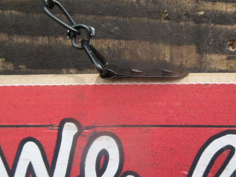 新品　Vintage加工 OPEN/CLOSEDの木製 リバーシブルの矢印型看板、Arrow Sign