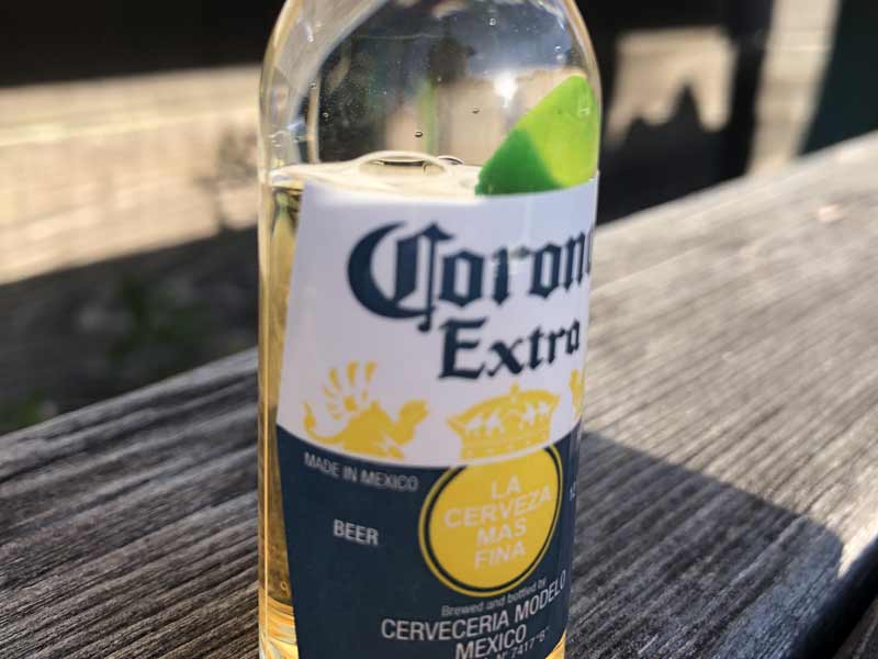 CORONA EXTRA Tray & Bottle Opener コロナビール メタルトレイ & 栓抜き