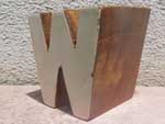 Vi Wood Letter Block AJVA̖؂gpؐ̃At@xbg ubN W